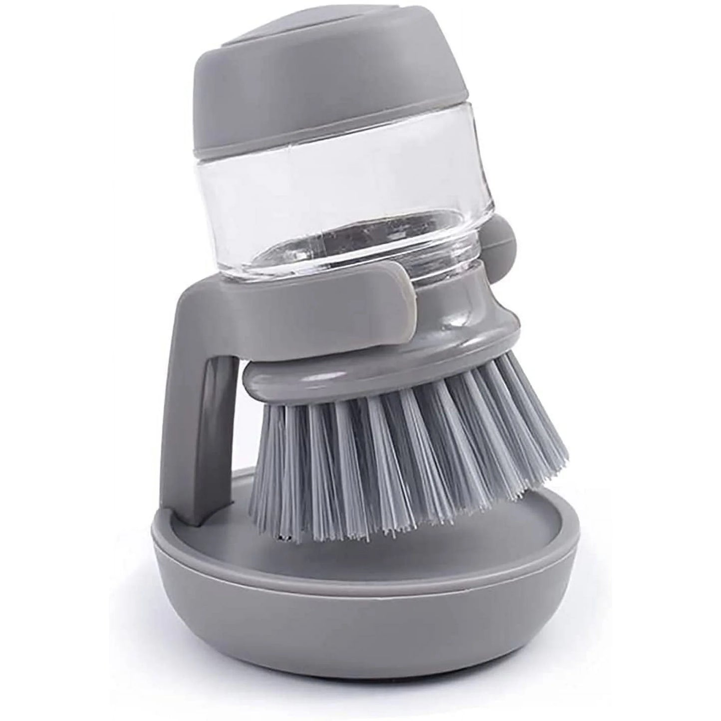 Modern Dish Brush with Soap Dispenser