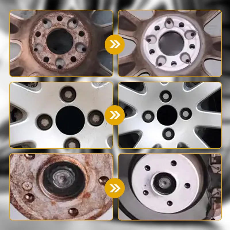 Rust Removal and  Maintenance Tool Kit for Automotive Wheel